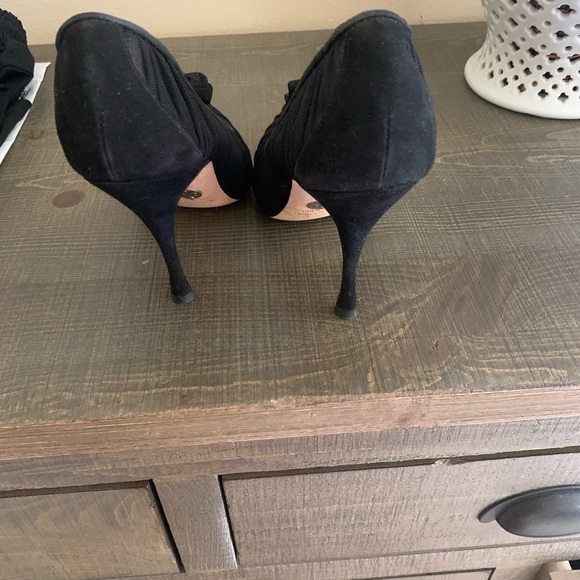 Dolce and gabbana black peep toe pumps - Picture 4 of 4